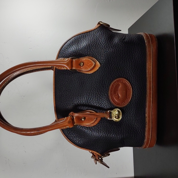 Dooney & Bourke Bags Vintage Dooney Bourke Norfolk Leather Satchel
